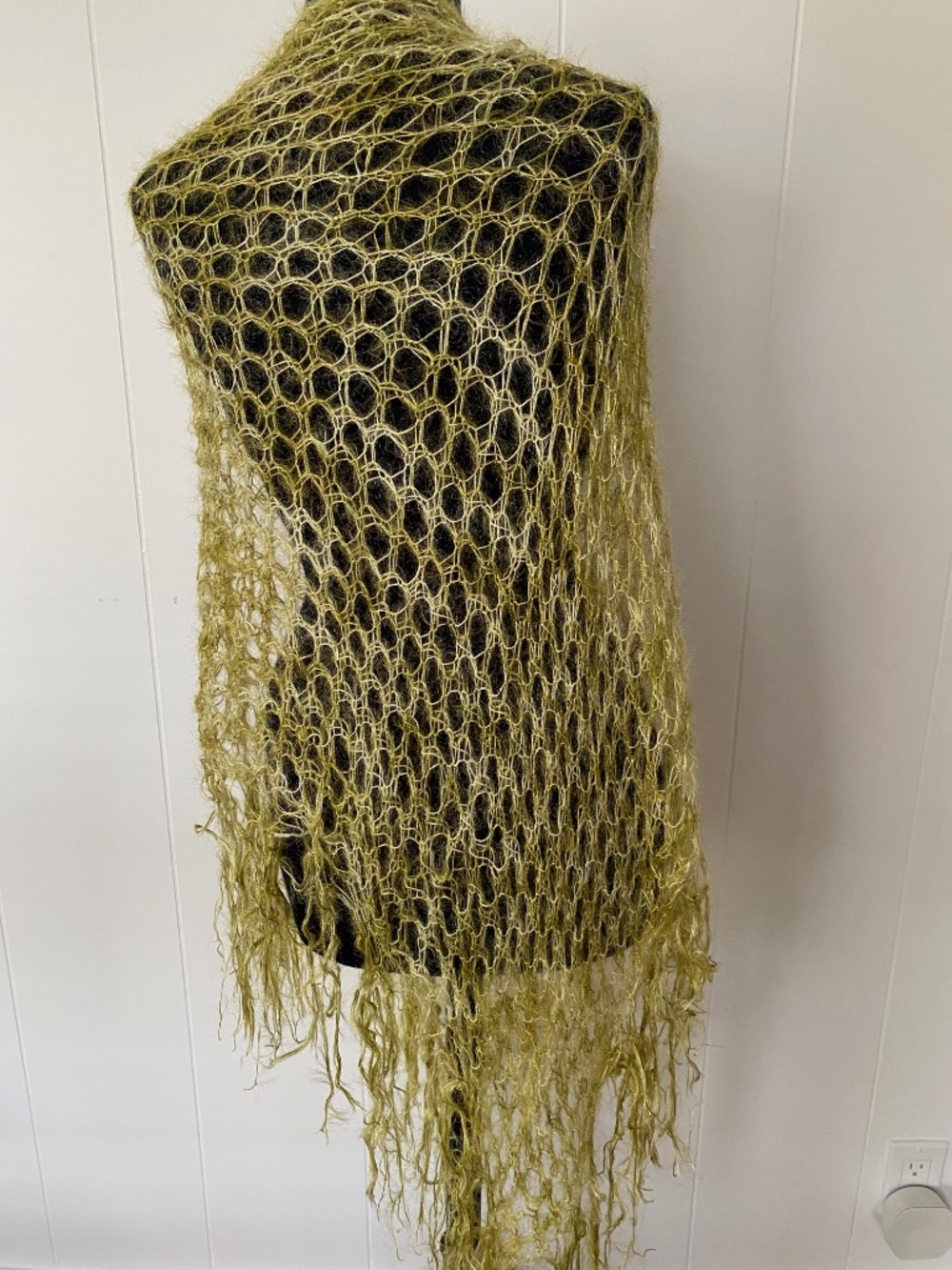 Wonderful Hand Knit Shawl